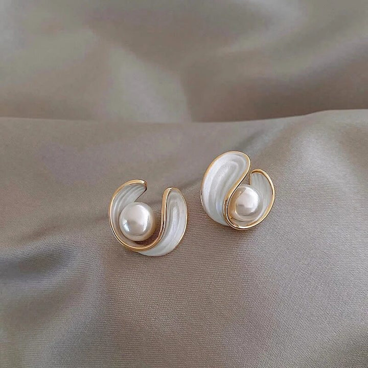Margeret™ | Luxury White Opal Earrings