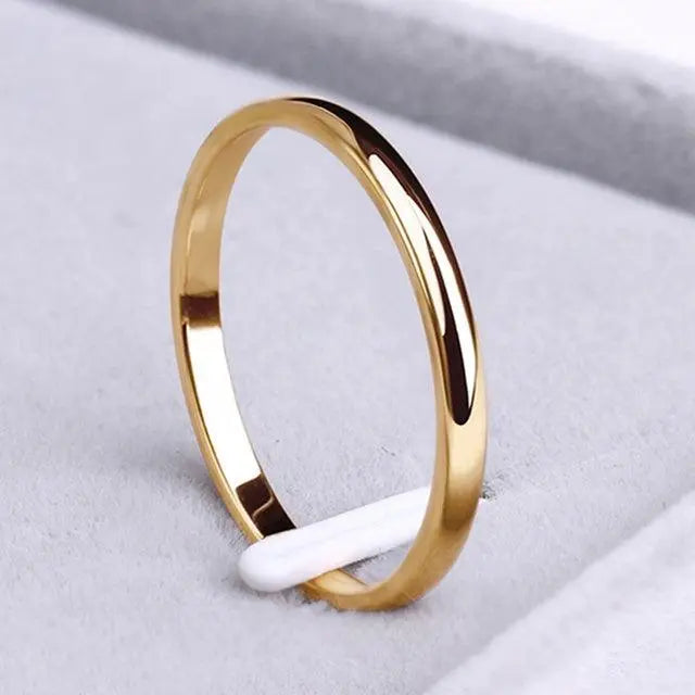Margeret™ | Simple ring made of gold and silver