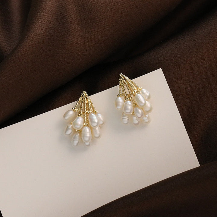 Margeret™ | Pearl Rain Earrings