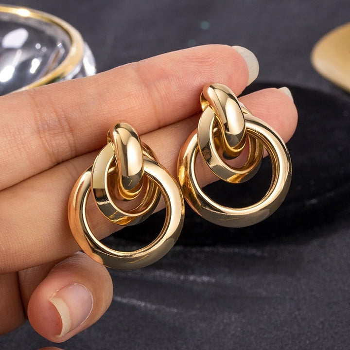 Margeret™ | Luxury Gold Earrings