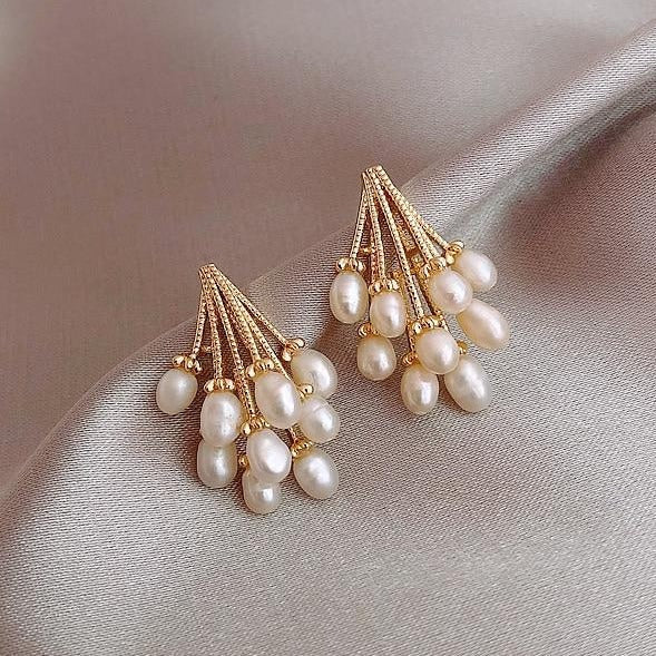 Margeret™ | Pearl Rain Earrings