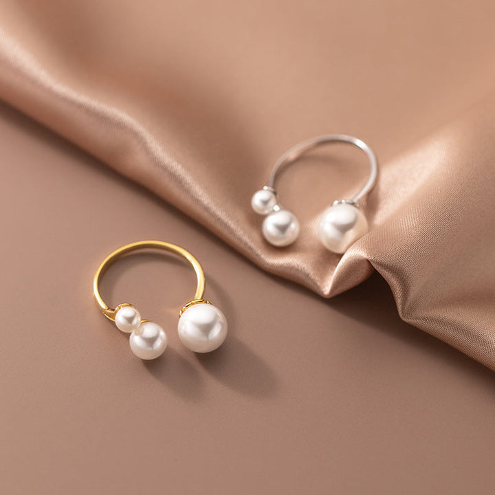 Margeret™ | Adjustable Triple Freshwater Pearl Ring
