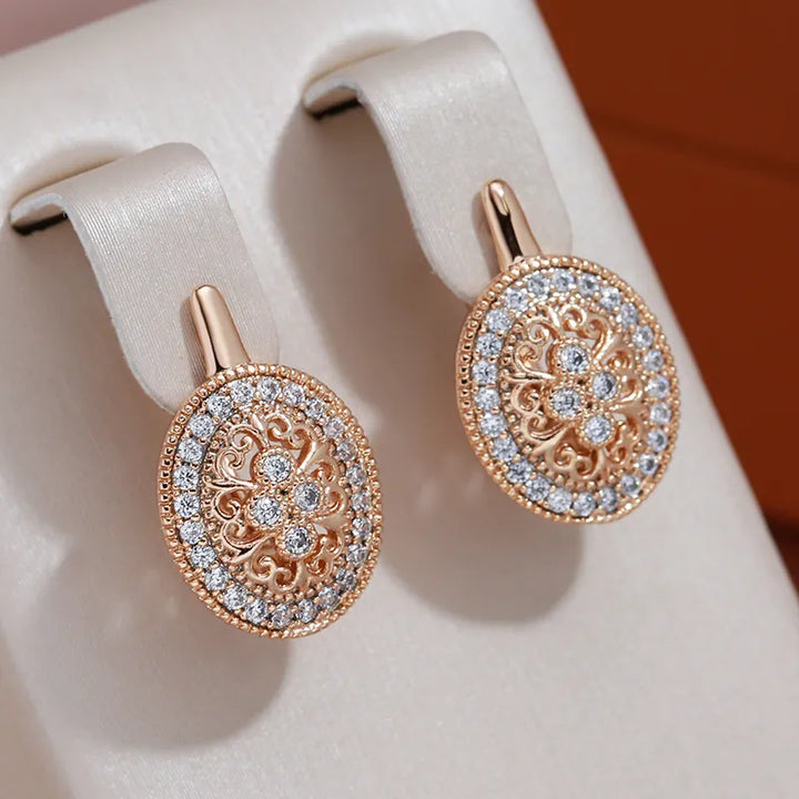 Margeret™ | Elegant Bright Rounded Earrings