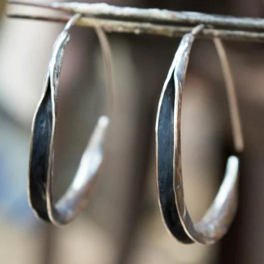Margeret™ | Large Circle Single Earrings