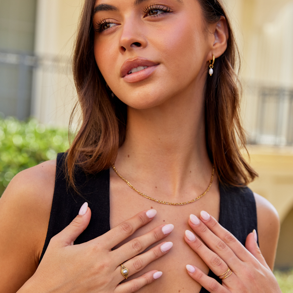 Margeret™ | Royal – Vintage Pearl Ring