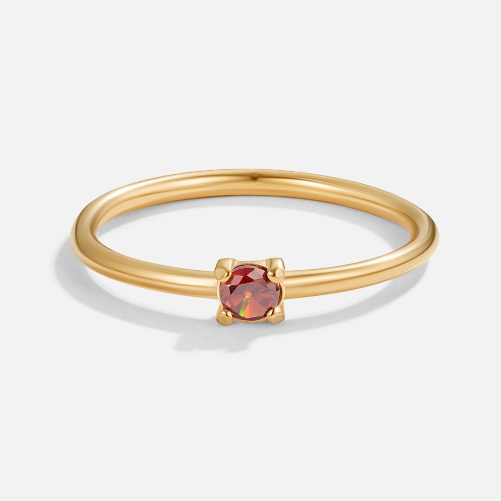 Margeret™ | Birthstone Gold Rings