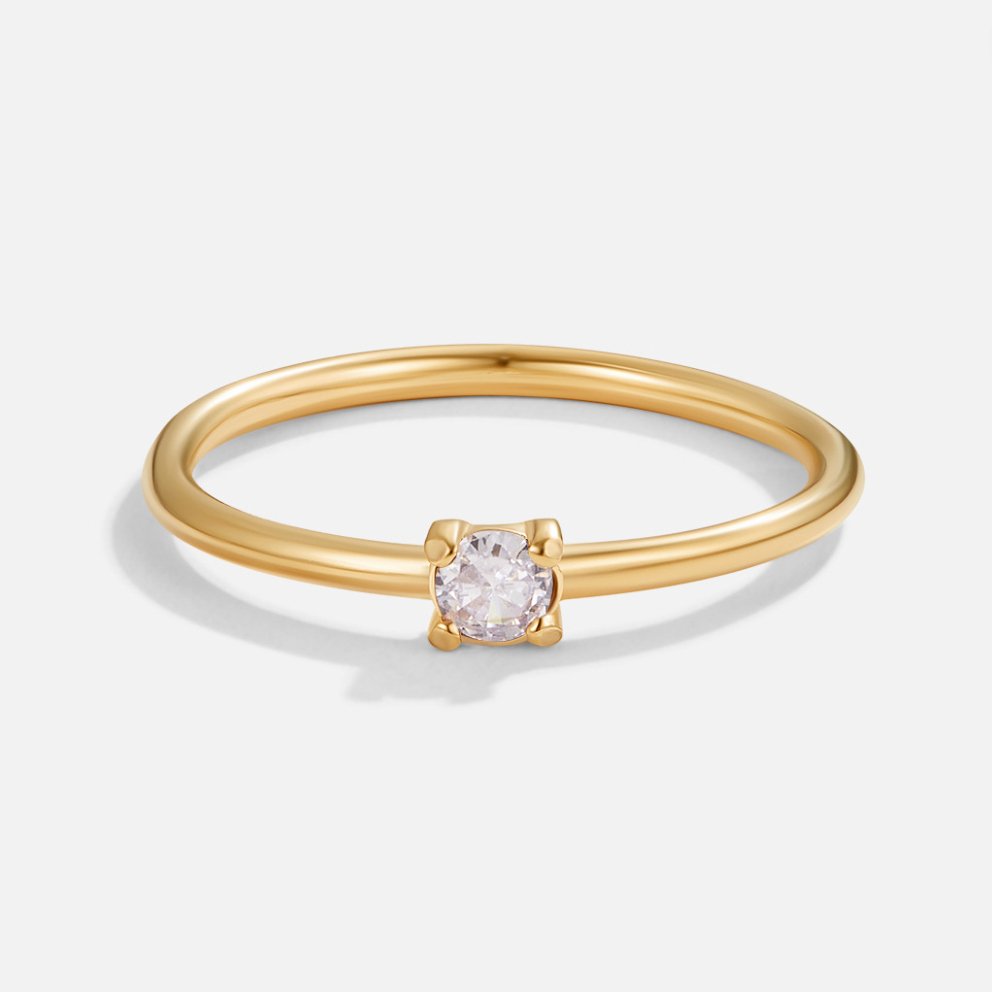 Margeret™ | Birthstone Gold Rings