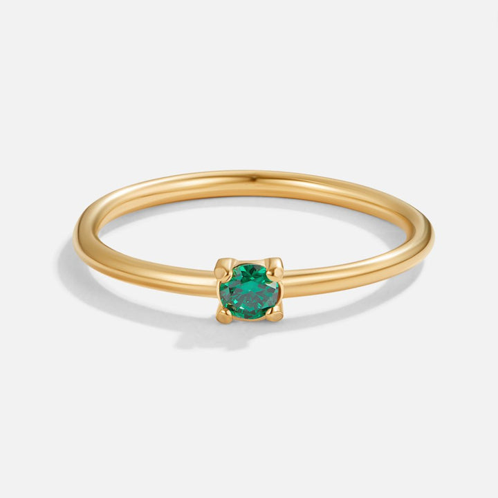 Margeret™ | Birthstone Gold Rings