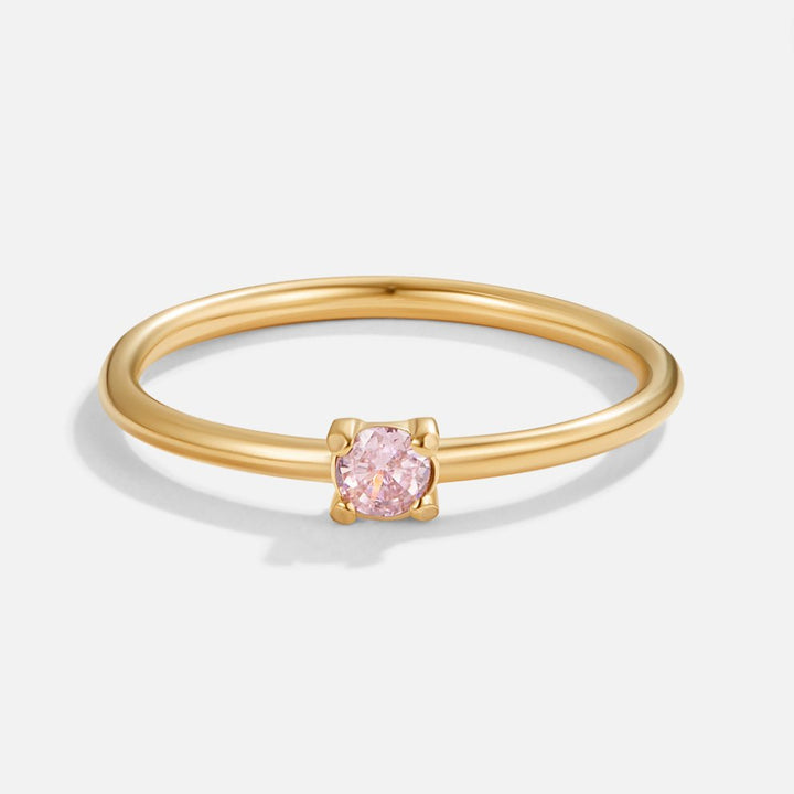Margeret™ | Birthstone Gold Rings