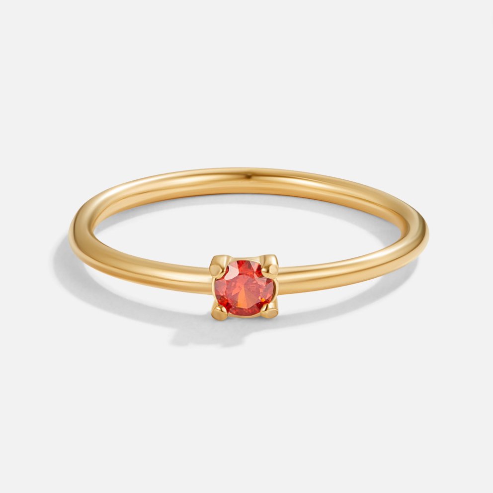 Margeret™ | Birthstone Gold Rings