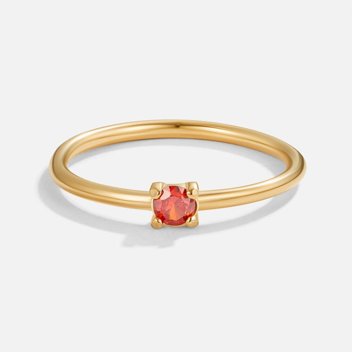 Margeret™ | Birthstone Gold Rings