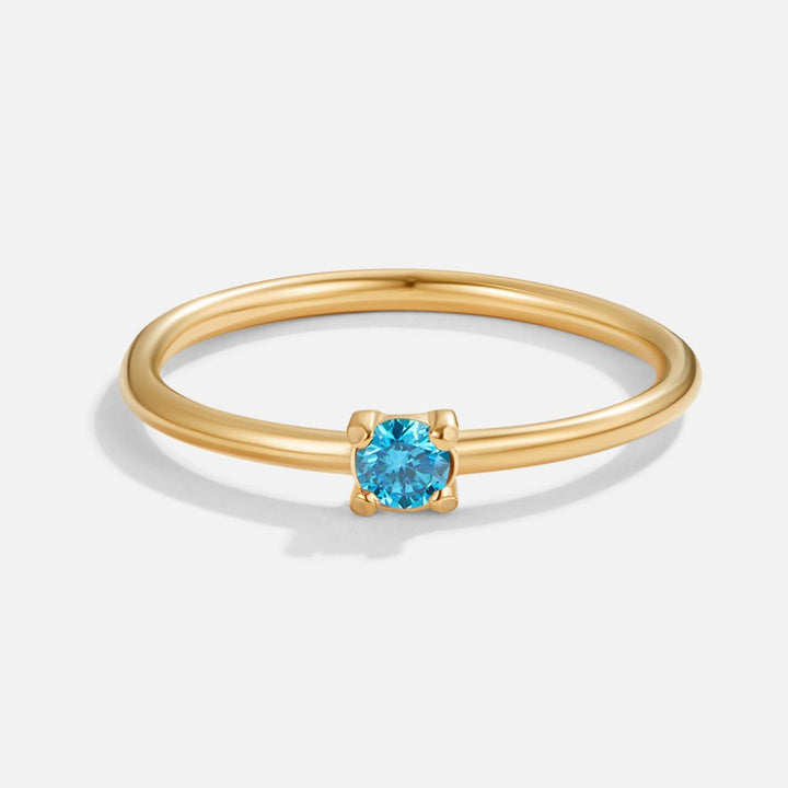 Margeret™ | Birthstone Gold Rings