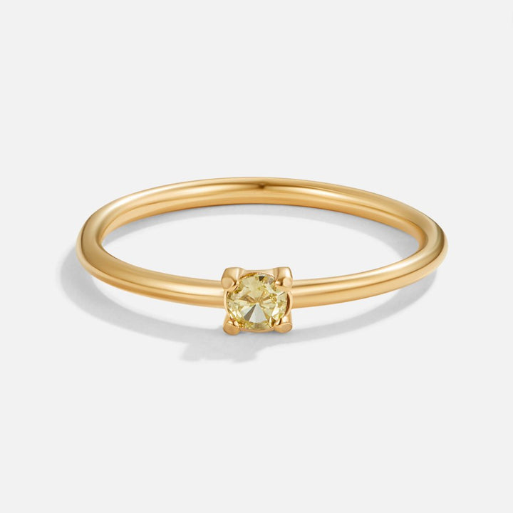 Margeret™ | Birthstone Gold Rings