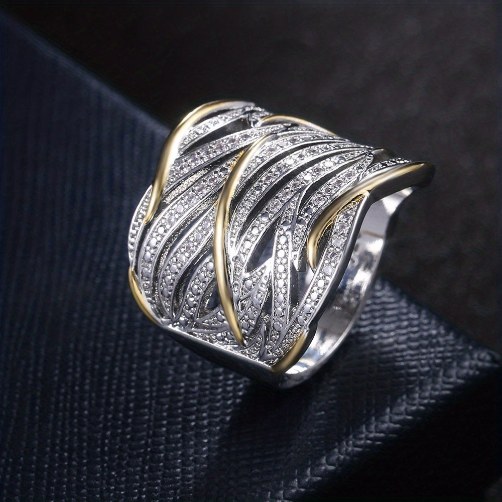 Margeret™ | Elegant Multi-Layer Twisted Ring