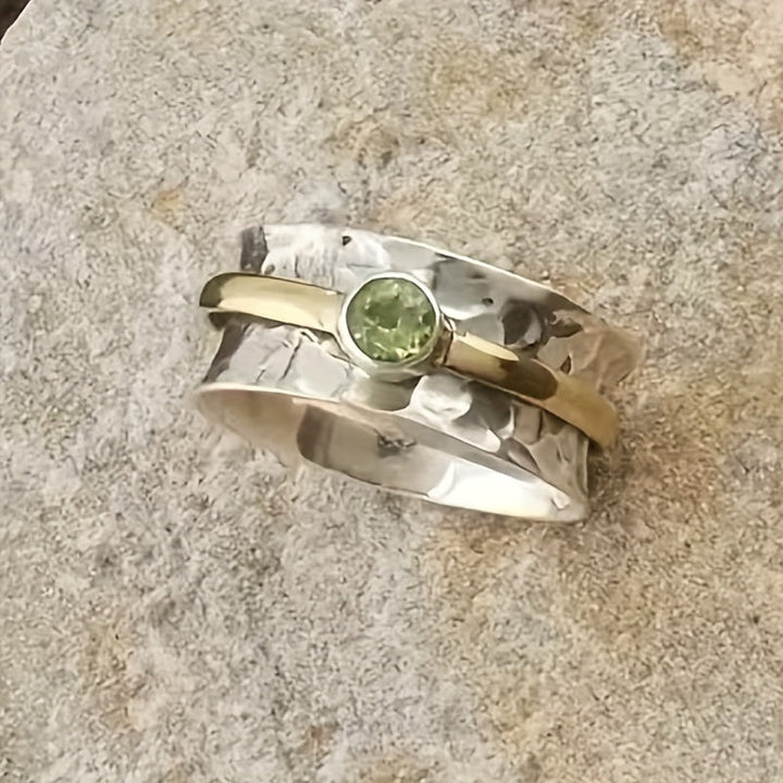 Margeret™ | Elegant Green Zirconia Ring