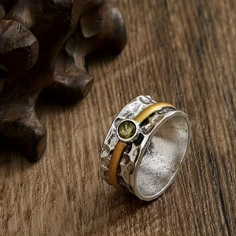 Margeret™ | Elegant Green Zirconia Ring