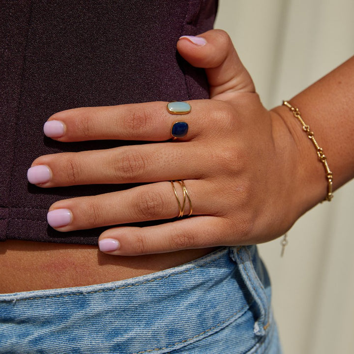 Margeret™ | Infinity Loop – Gold Ring