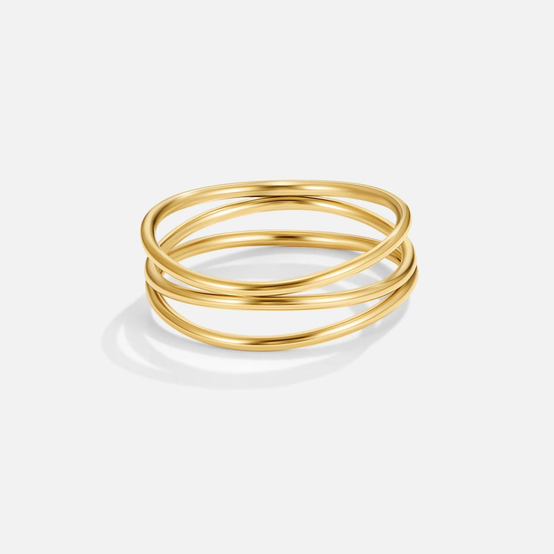 Margeret™ | Infinity Loop – Gold Ring