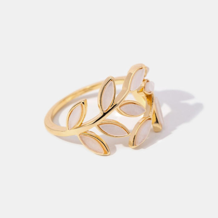 Margeret™ | Serene – Gold Leaf Ring