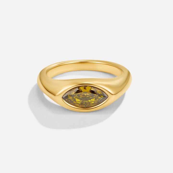 Margeret™ | Green Arizona Crystal Ring