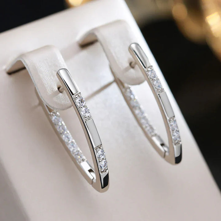 Margeret™ | Zirconia Earrings in Gold