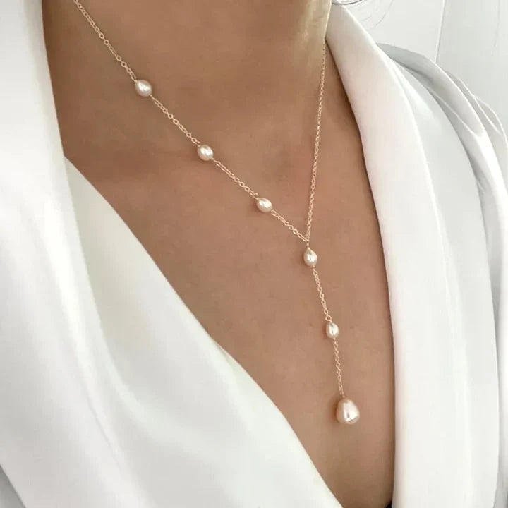 Margeret™ | Pendant Pearls Necklace