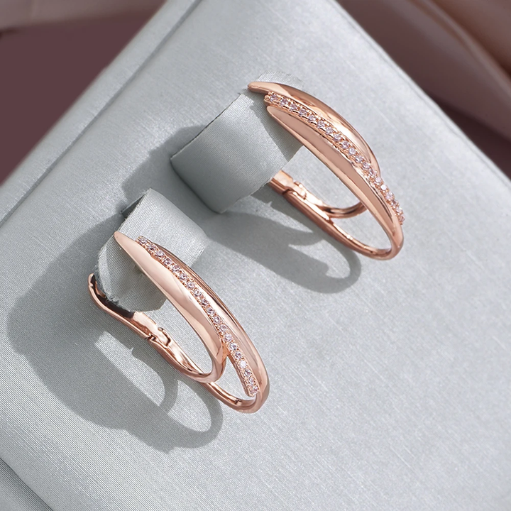 Margeret™ | Elegant Bright Golden Earrings