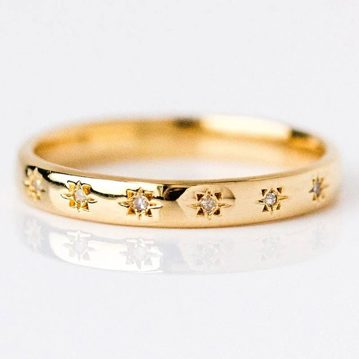 Margeret™ | Gold & Zirconia Ring