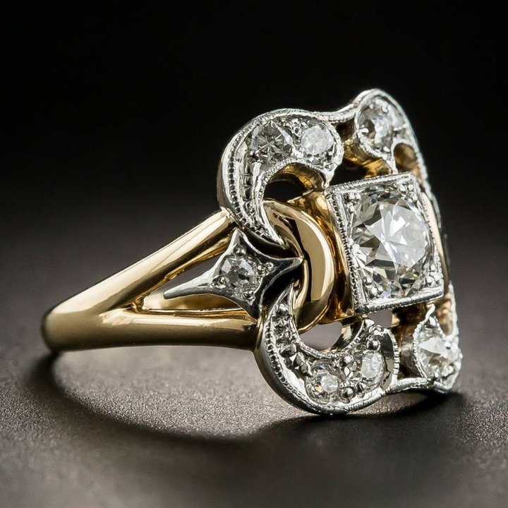 Margeret™ | Zirconia Gold Ring