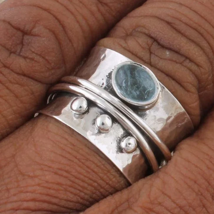 Margeret™ | Inlaid Moonstone Ring
