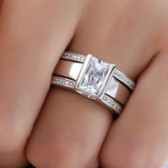 Margeret™ | Inlaid Glass Ring