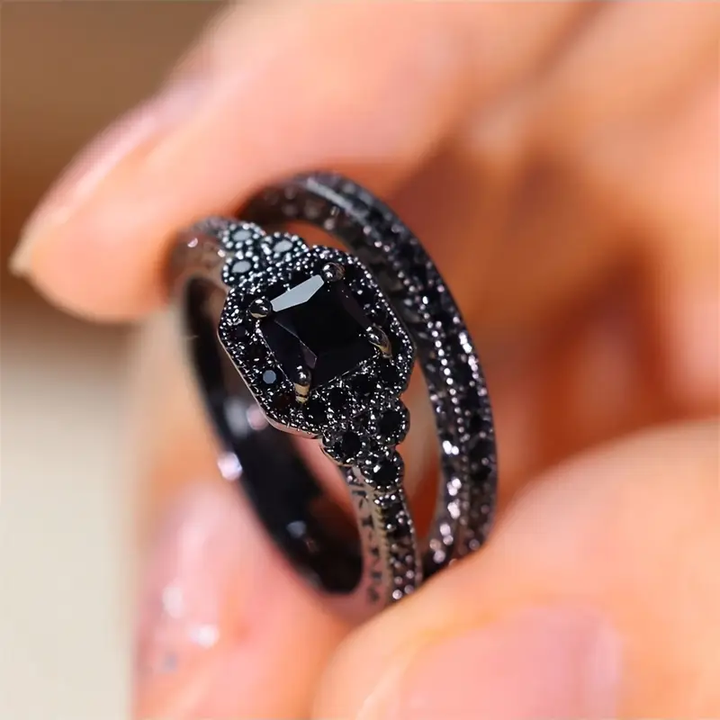Margeret™ | Black Ring Duo
