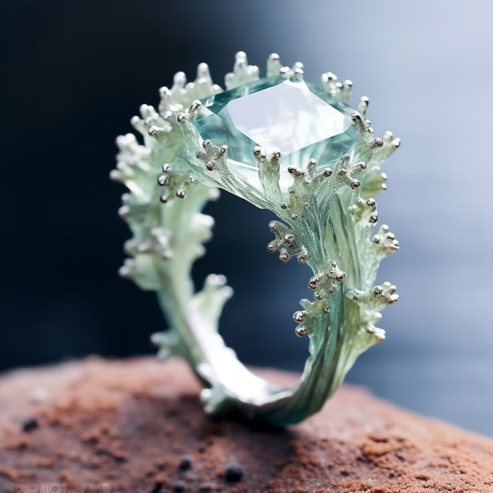 Margeret™ | Turquoise Coral Exotic Ring
