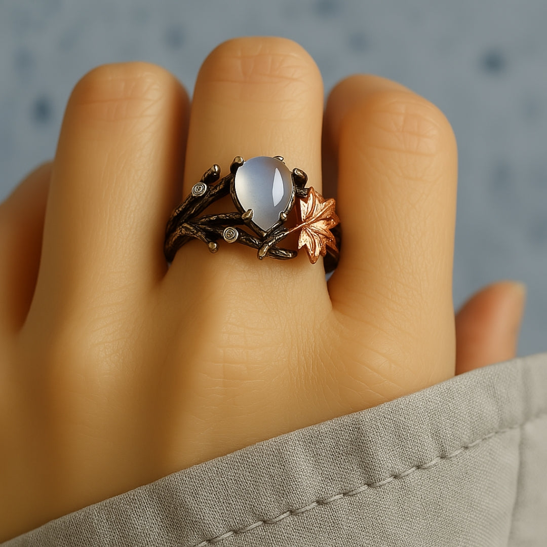Margeret™ | Nature Moonstone Ring