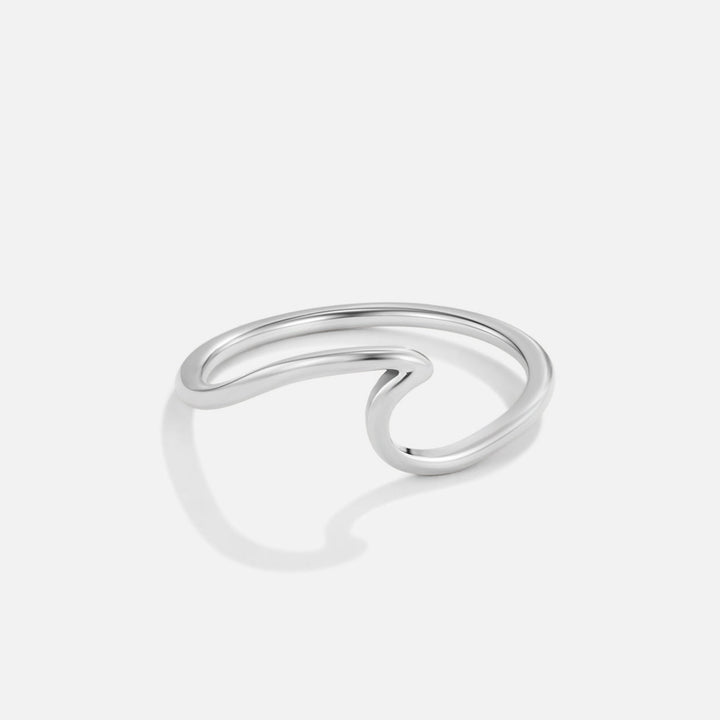 Margeret™ | Imari Silver Wave Ring