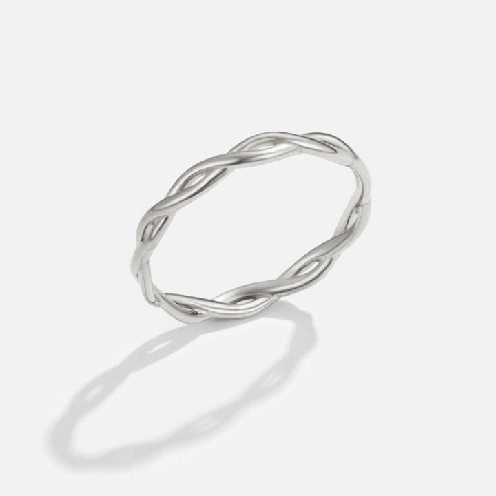 Margeret™ | Infinity Silver Spinner Ring