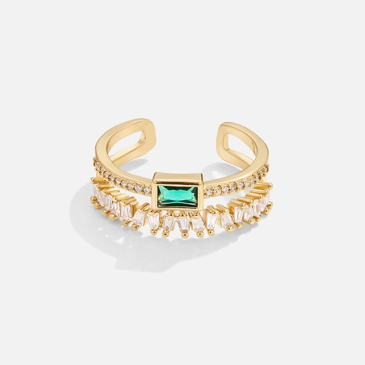 Margeret™ | Bliss – Layered Crystal Ring