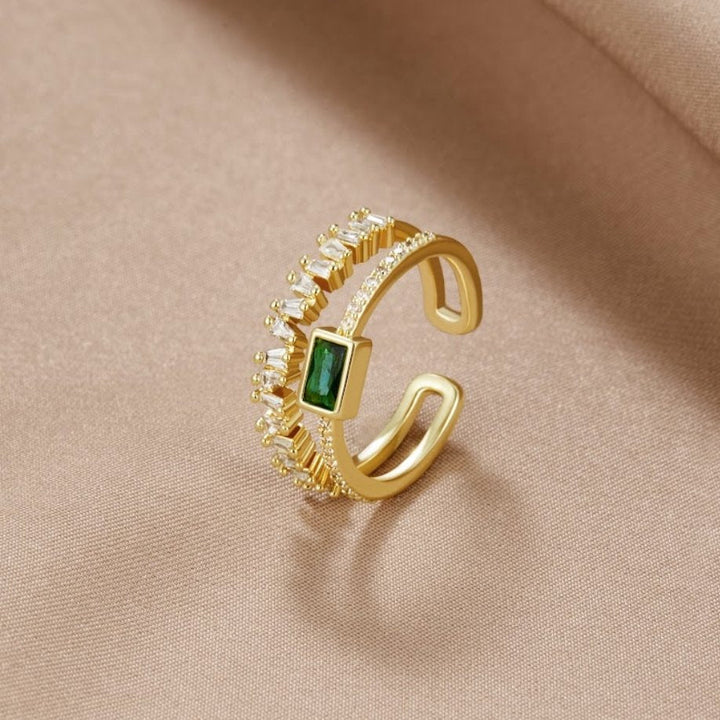 Margeret™ | Bliss – Layered Crystal Ring
