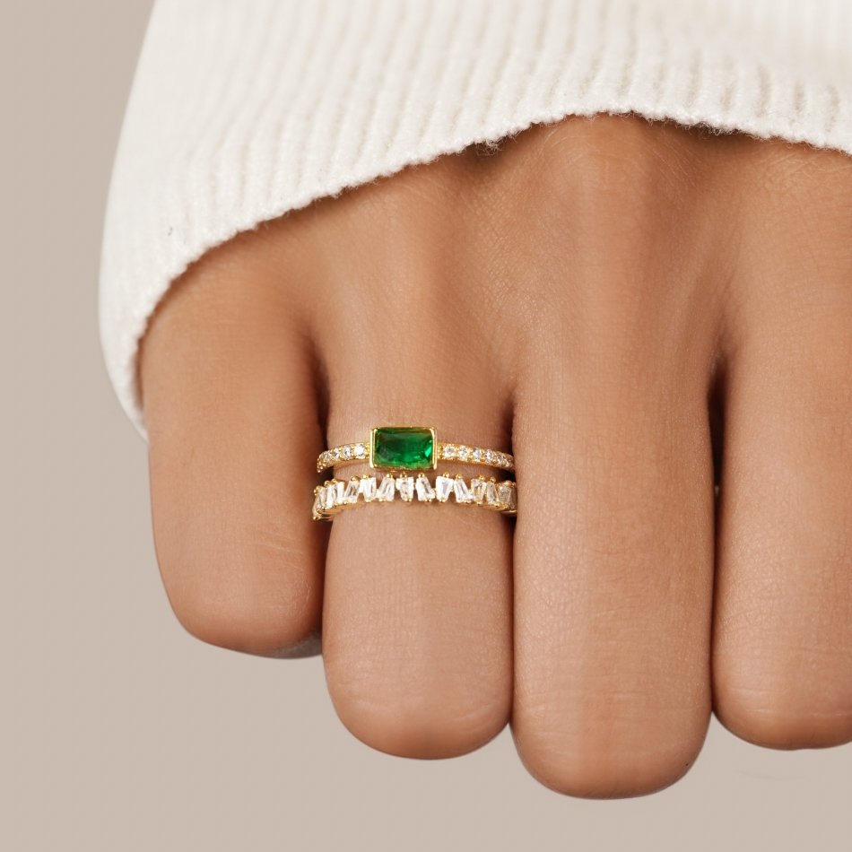 Margeret™ | Bliss – Layered Crystal Ring
