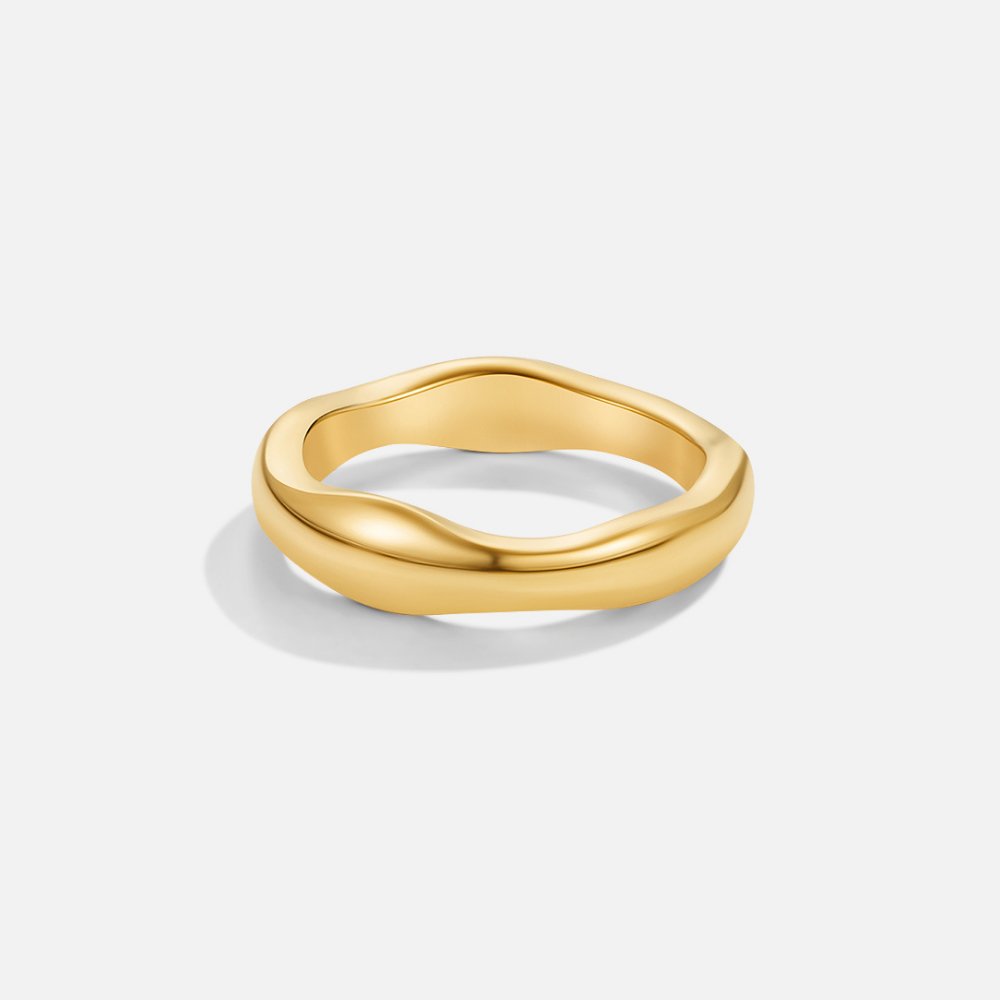 Margeret™ | Shine – Wave Ring Set