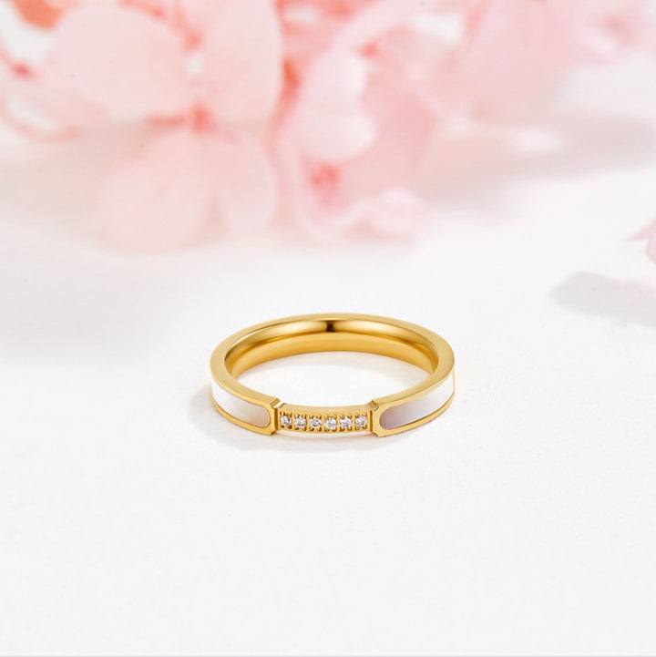 Margeret™ | Unity – Pearl & Crystal Ring
