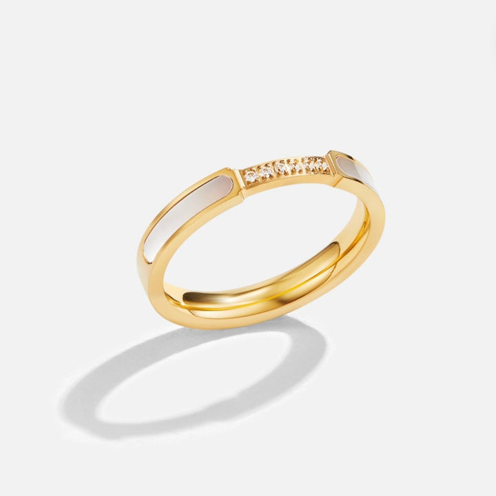 Margeret™ | Unity – Pearl & Crystal Ring