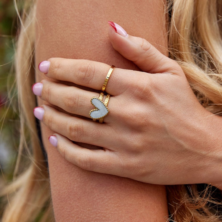 Margeret™ | Pure Heart – Gold Ring