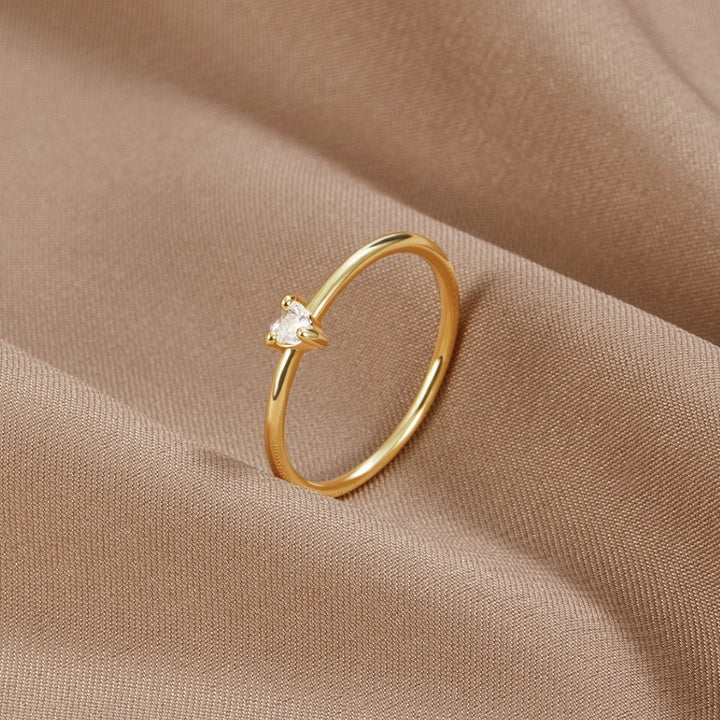 Margeret™ | Love – Crystal Heart Ring