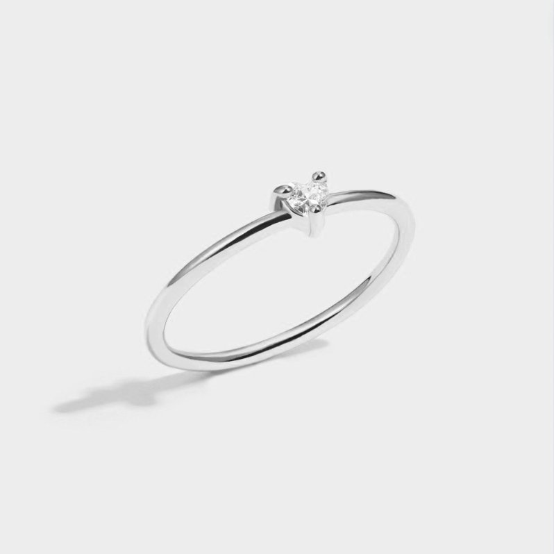 Margeret™ | ‘Little Love’ Crystal Heart Ring