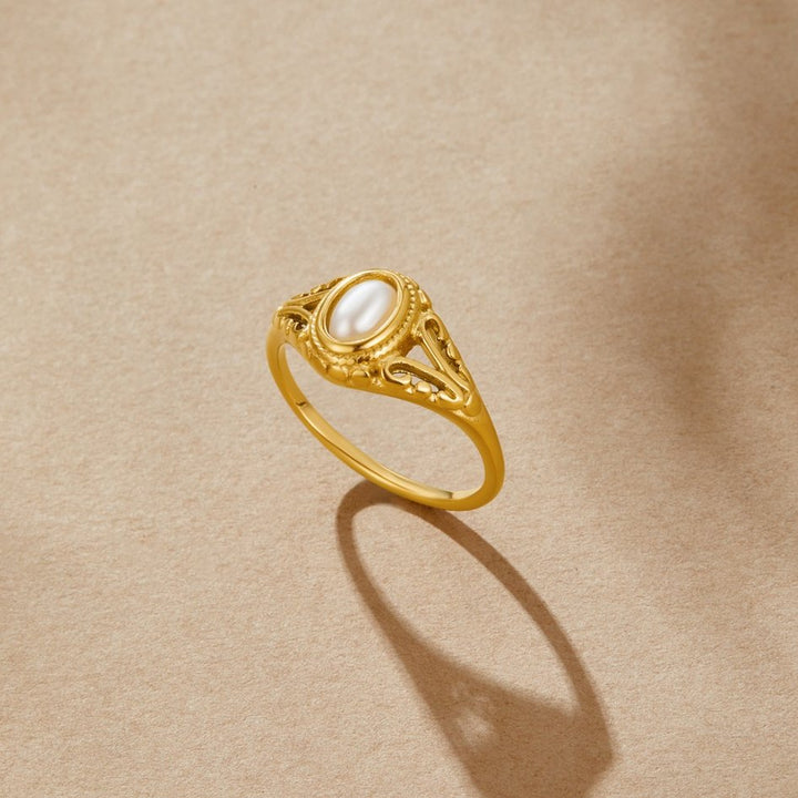 Margeret™ | Royal – Vintage Pearl Ring