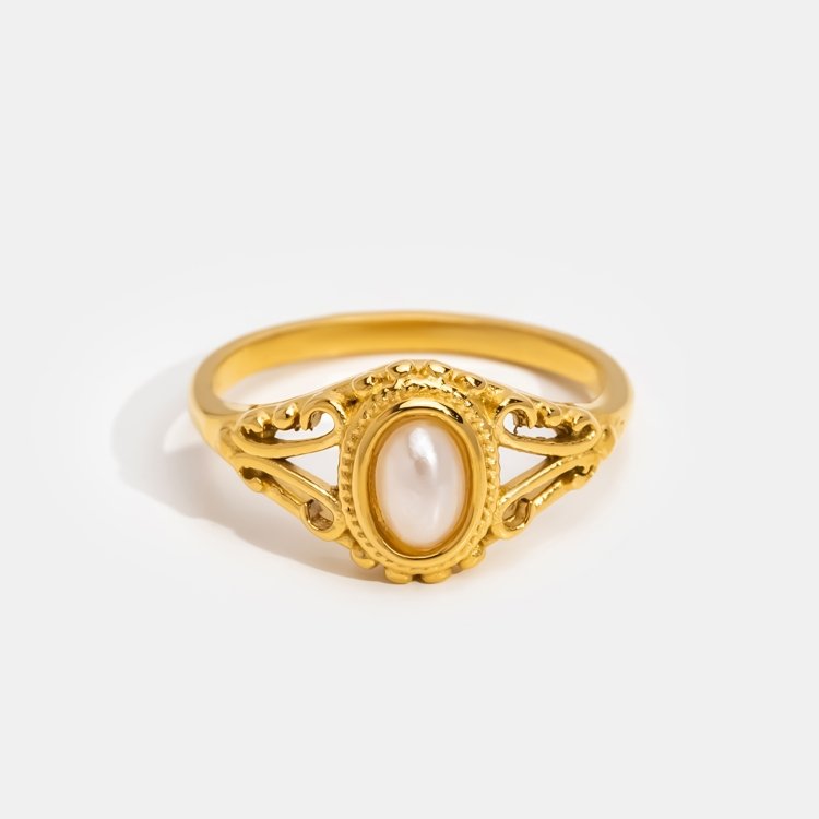 Margeret™ | Royal – Vintage Pearl Ring